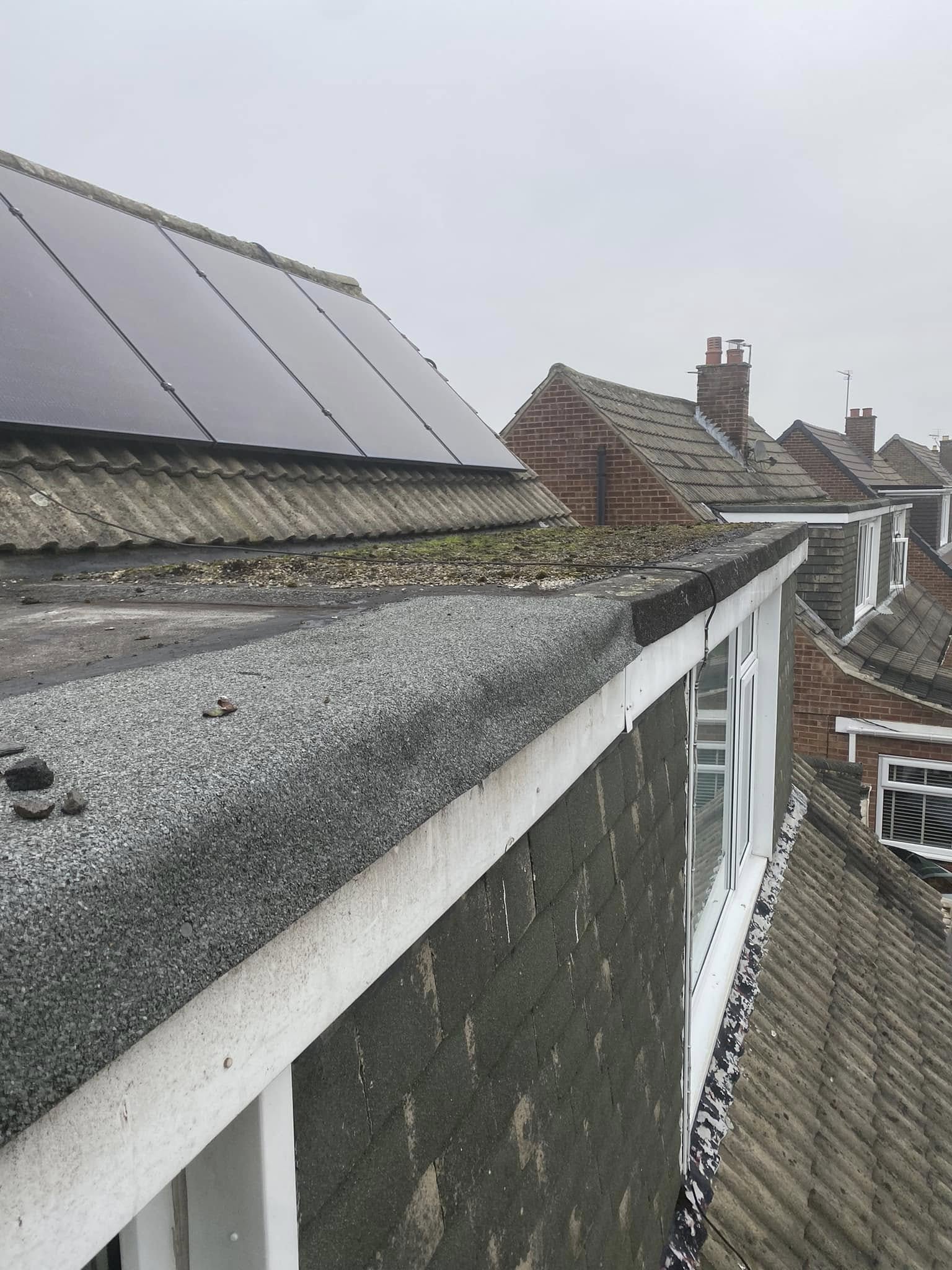 Flat roof conversion to Firestone Rubber EPDM