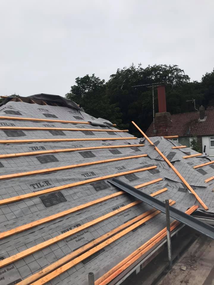 Trust Home Improvements roofing project in Leeds